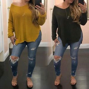 Oversized Sweater Set